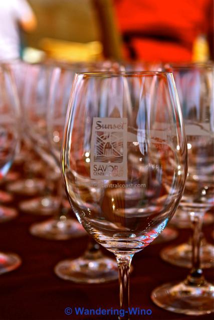 Sunset Savor Central Coast Wine Glass