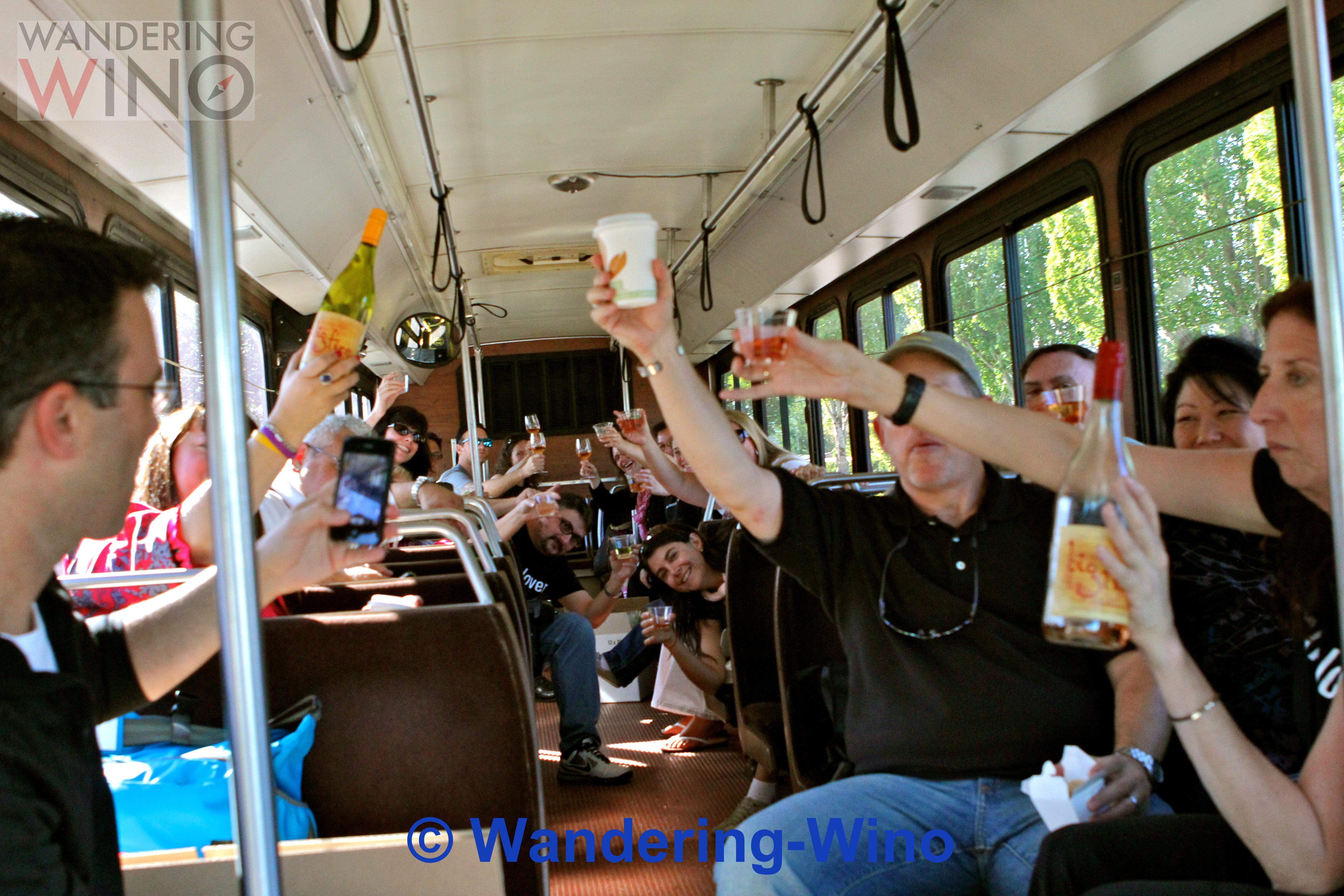 Wine Bloggers Bus