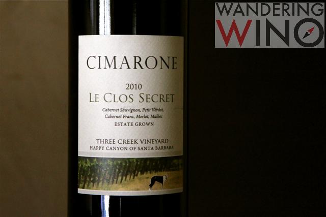 Cimarone Wine Le Clos Secret